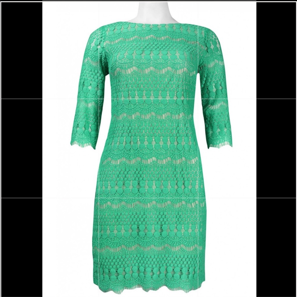 Jessica Howard Cotton Lace Short Dress